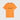 McLaren Racing Kids Large Logo Tee - Papaya
