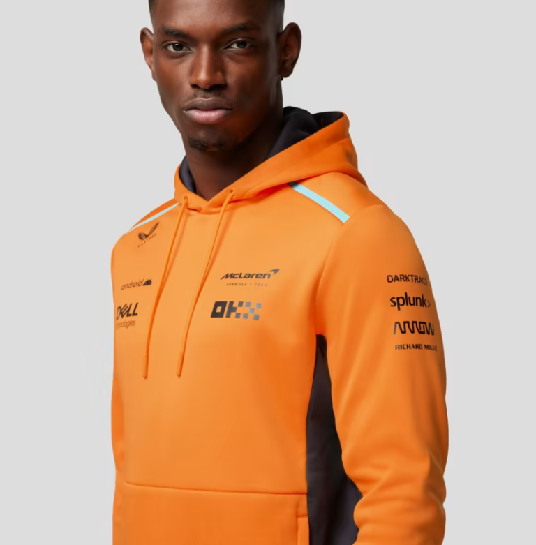 MCLAREN TEAM REPLICA ADULTS HOODED SWEAT