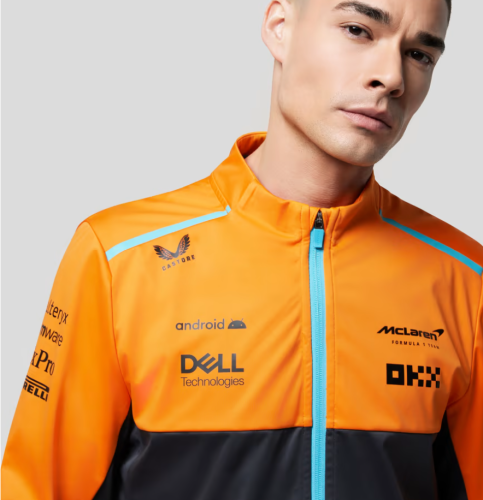 MCLAREN TEAM REPLICA ADULTS SOFTSHELL JACKET