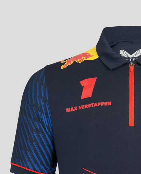 Puma red store bull polo shirt