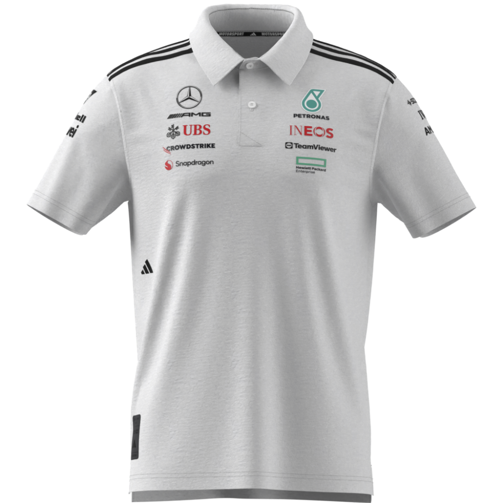 MERCEDES - AMG PETRONAS FORMULA ONE TEAM POLO WHITE MENS