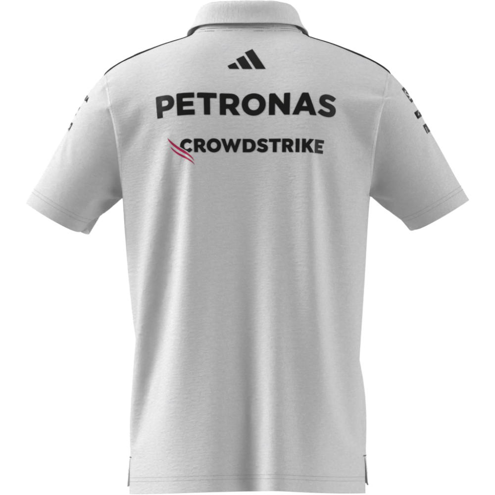 MERCEDES - AMG PETRONAS FORMULA ONE TEAM POLO WHITE MENS - Image 2