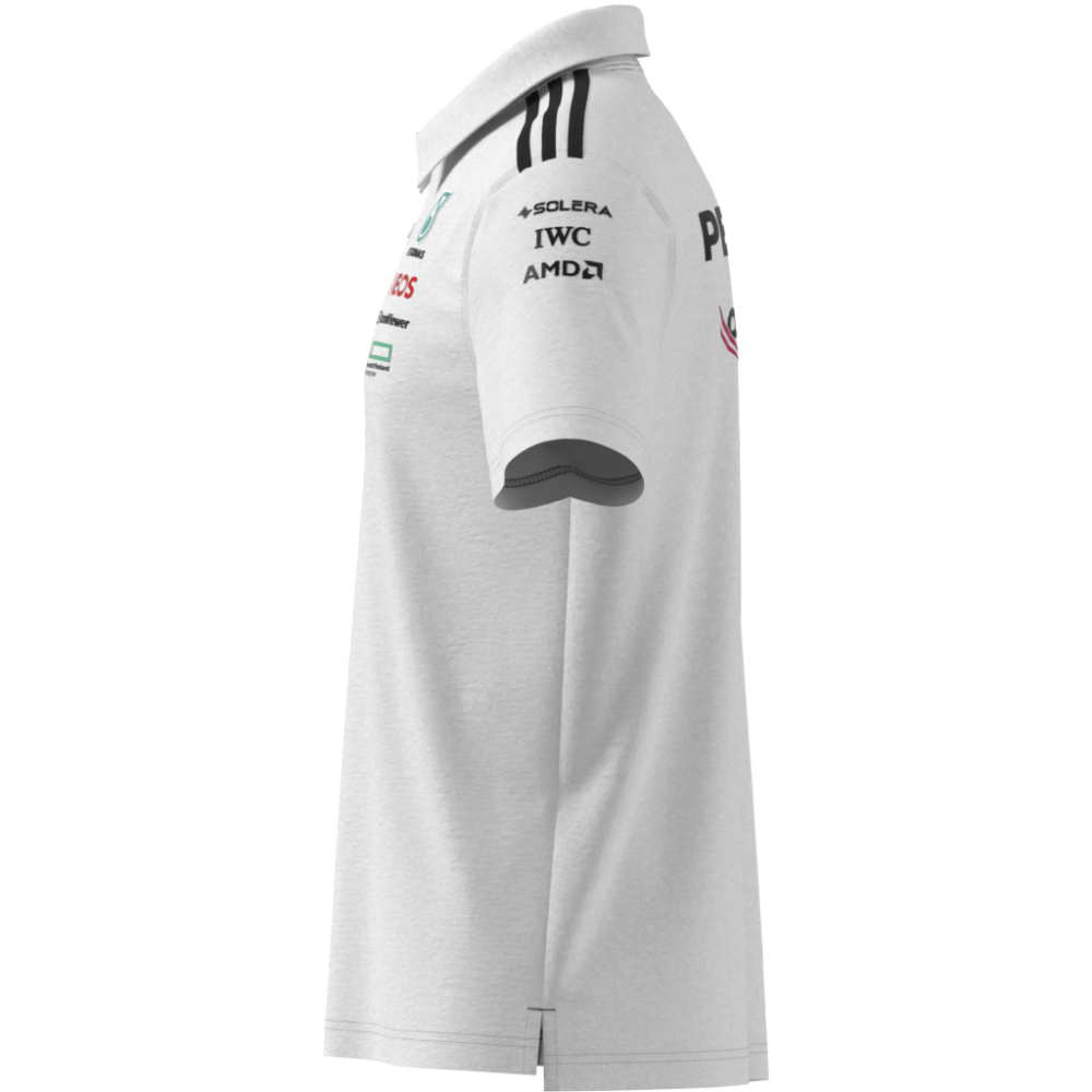 MERCEDES - AMG PETRONAS FORMULA ONE TEAM POLO WHITE MENS - Image 4