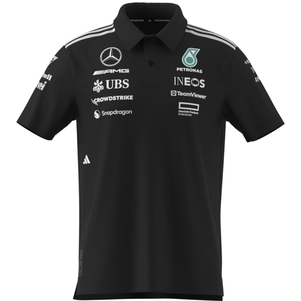 MERCEDES - AMG PETRONAS FORMULA ONE TEAM POLO BLACK MENS