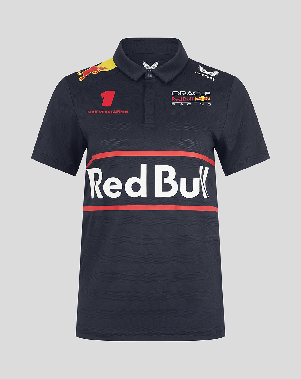 Red Bull F1 Driver Replica Ladies Verstappen Polo Shirt
