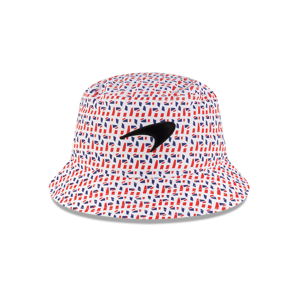 McLaren Lando Norris Silverstone New Era Tapered Bucket Hat - Large